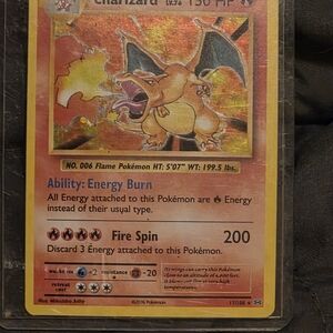 Pokemon Charizard Card